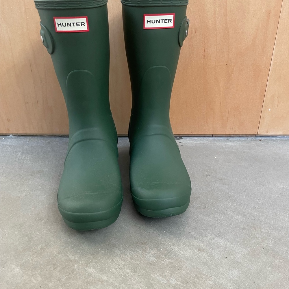 Hunter Classic Forest Green Boots